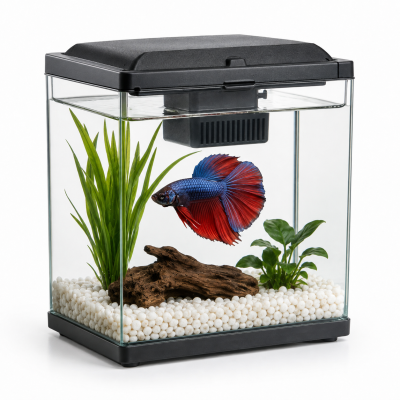 Аквариум для рыбки петушка Betta splendens
