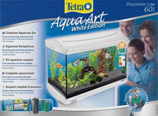 Аквариум Tetra AquaArt Discover Line белый 60 л