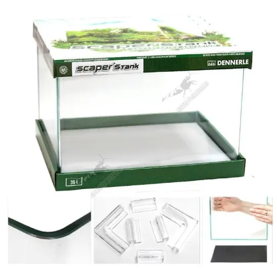 Аквариум Dennerle Nano Scaper's Tank White Glass 35 л из осветленного стекла