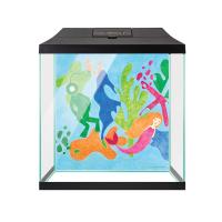 Аквариум Aquael LEDDY MINI 30 черный,12,6 л прямой