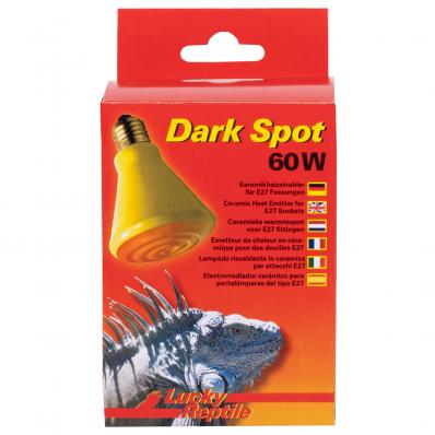 LUCKY REPTILE Лампа тепловая керамическая для рептилий "Dark Spot 60Вт" (Германия)