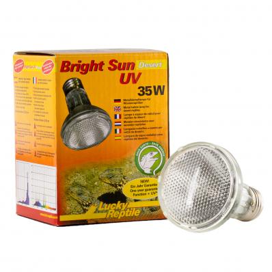 LUCKY REPTILE Лампа УФ для пустынных рептилий "Bright Sun Desert 35Вт" (Германия)