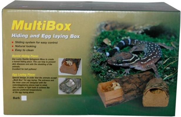 LUCKY REPTILE Укрытие для рептилий "MultiBox", имитация дерева,  45x25x23см (Германия)!