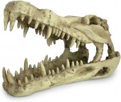 LUCKY REPTILE Декорация для террариумов, череп "Skull Krokodil", 25x11.2x15.2см (Германия)