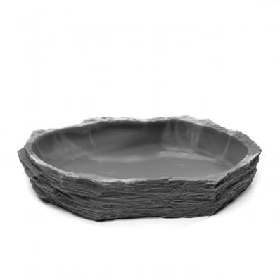 LUCKY REPTILE Кормушка-поилка для рептилий "Granite", 26.5x21x4.7см (Германия)