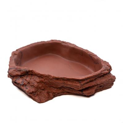 LUCKY REPTILE Кормушка-поилка для рептилий "Dish Lava", 20x17.5x4.5см (Германия)