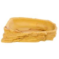 LUCKY REPTILE Кормушка-поилка угловая для рептилий "Sandstone", 18х14х3.3см (Германия)!