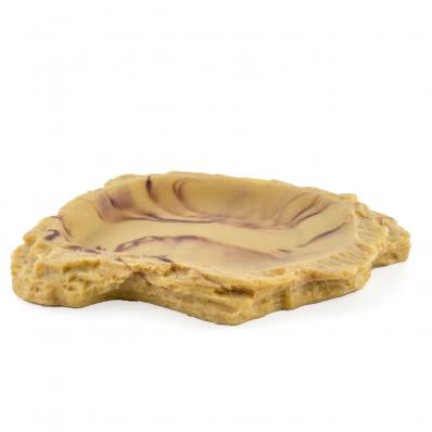 LUCKY REPTILE Кормушка для черепах "Turtle Sandstone", 14х12.5х1.7см (Германия)
