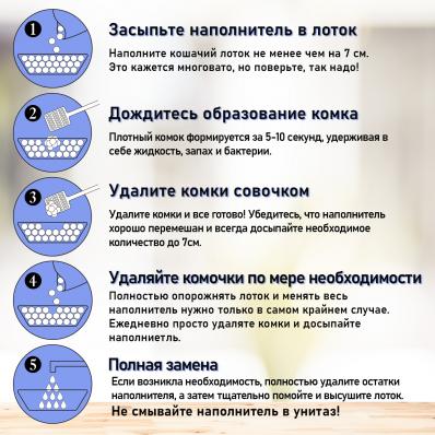 ELITECAT Наполнитель комкующийся с ароматом свежести "Fresh", 6л