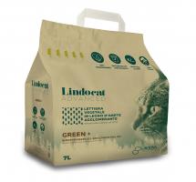 LINDOCAT Наполнитель комкующийся древесный "Advanced Green +", 7л (Италия)