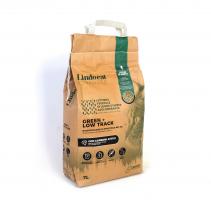 LINDOCAT Наполнитель комкующийся древесный с угольными гранулами ADVANCED Green+ Low Track, 7л