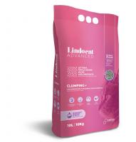 LINDOCAT Наполнитель комкующийся с ароматом детской пудры ADVANCED CLUMPING+, 10л (Италия)