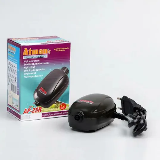 Компрессор Atman AP-25R для аквариумов до 150 литров, 150 л/ч, регулируемый