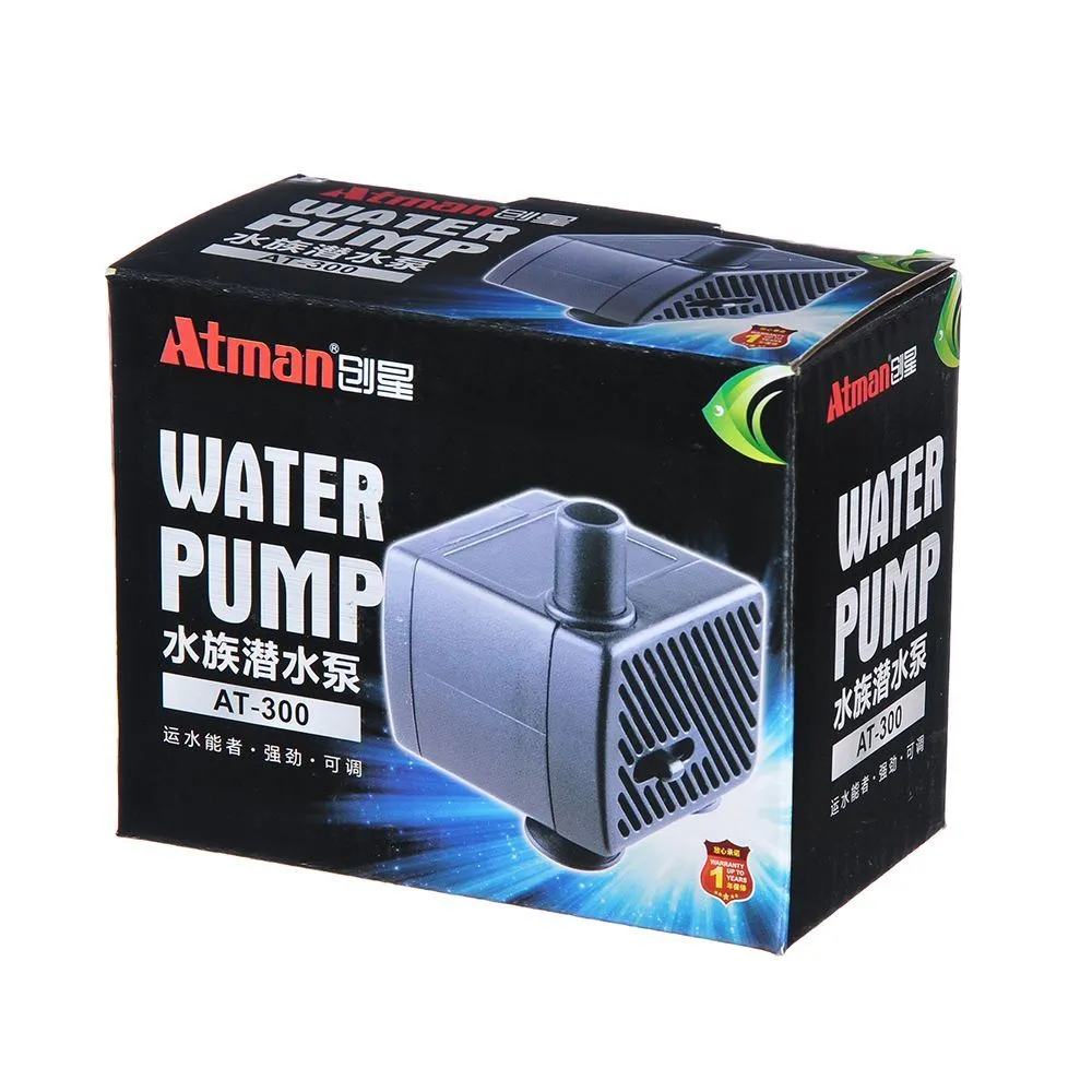 Помпа подъемная Atman AT-300, 150 л/ч, 2W, подъем до 0,4м