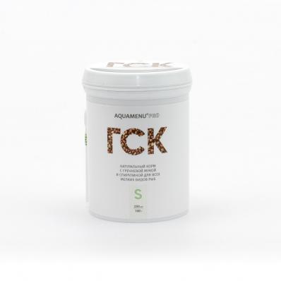 Корм ГСК S AQUAMENU PRO 250 мл (100 г) натуральный, с гречневой мукой и спирулиной