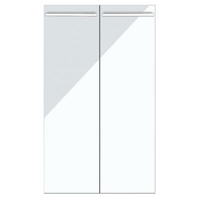 Двери Ф-250 для тумбы Биодизайн Crystal 145  суперглянец (2 шт.)