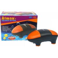 Компрессор Atman PP-100 супертиxий для аквариумов до 100 л, 100 л/ч, нерегулируемый