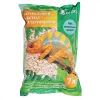 Субстрат Gloxy «Щепа бука» для террариумов, 7 л