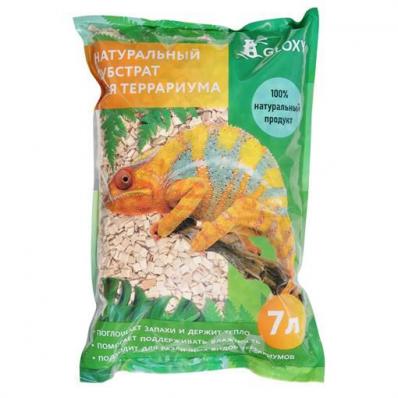 Субстрат Gloxy «Щепа бука» для террариумов, 7 л