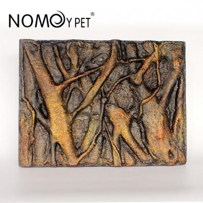 Фон рельефный NOMOY PET для террариумов, корень темный, 60х45×3,5 см