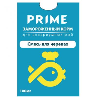 Смесь для черепаx замороженная в блистере PRIME 100мл