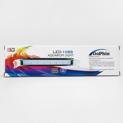 Аквариумный светильник Dophin LED-1088, 35–43 см, 12,6 Вт